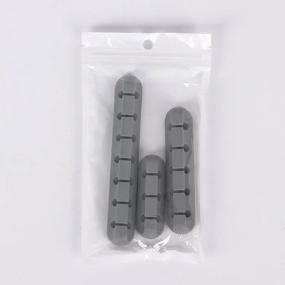 Apex Self-Adhesive Silicone Cable Organizer – Multi-Hole Design