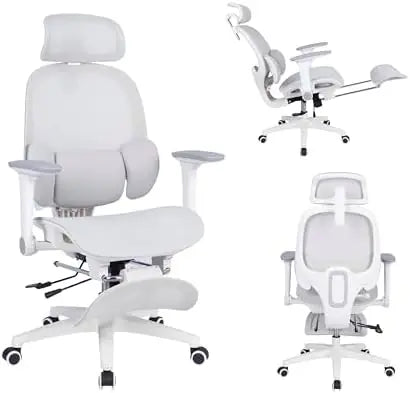 High Back Mesh Office Chair with 3-Zone Lumbar Support