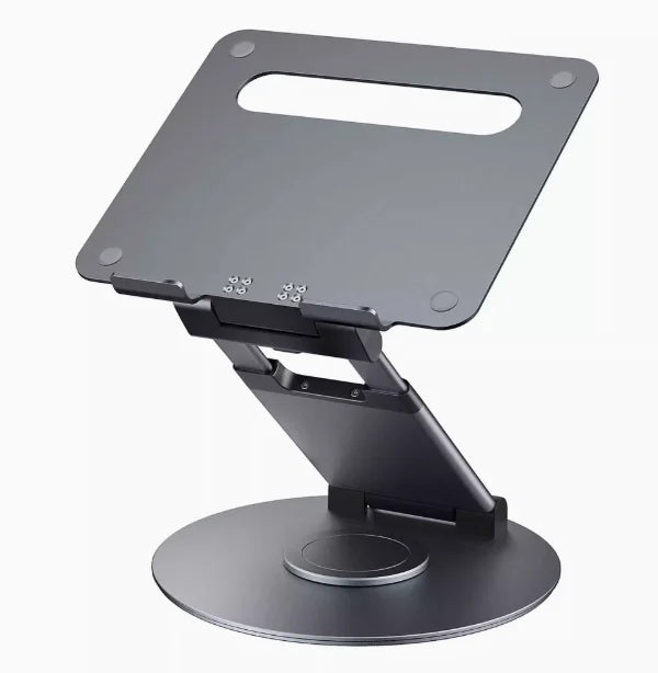 Apex Height-Adjustable 360° Rotating Aluminum Laptop Stand