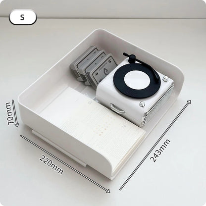 Apex Multifunctional Plastic Desktop Organizer – Stackable Storage Set