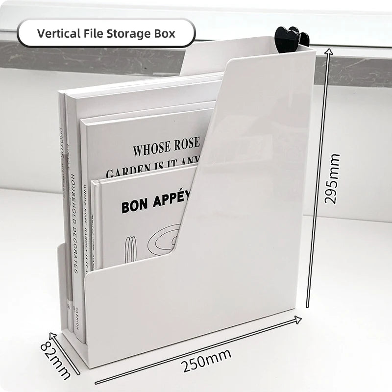 Apex Multifunctional Plastic Desktop Organizer – Stackable Storage Set