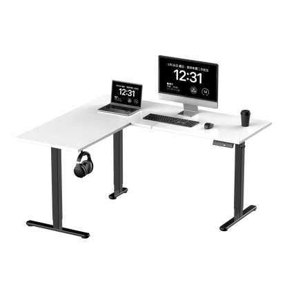 Apex Modular L-Shaped Standing Desk