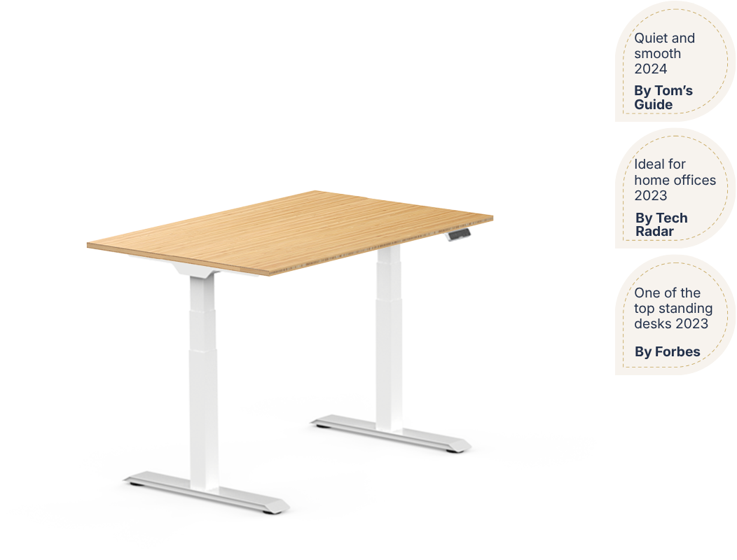 Pro Plus Standing Desk — Bamboo (E7)
