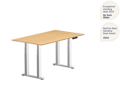 4-leg Standing Desk — Bamboo (E7 Plus)