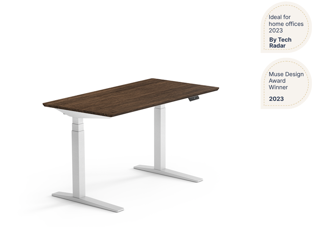 Premium Standing Desk — Bamboo (E7 Pro)