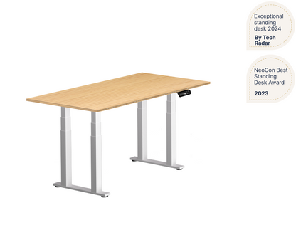 4-leg Standing Desk — Bamboo (E7 Plus)