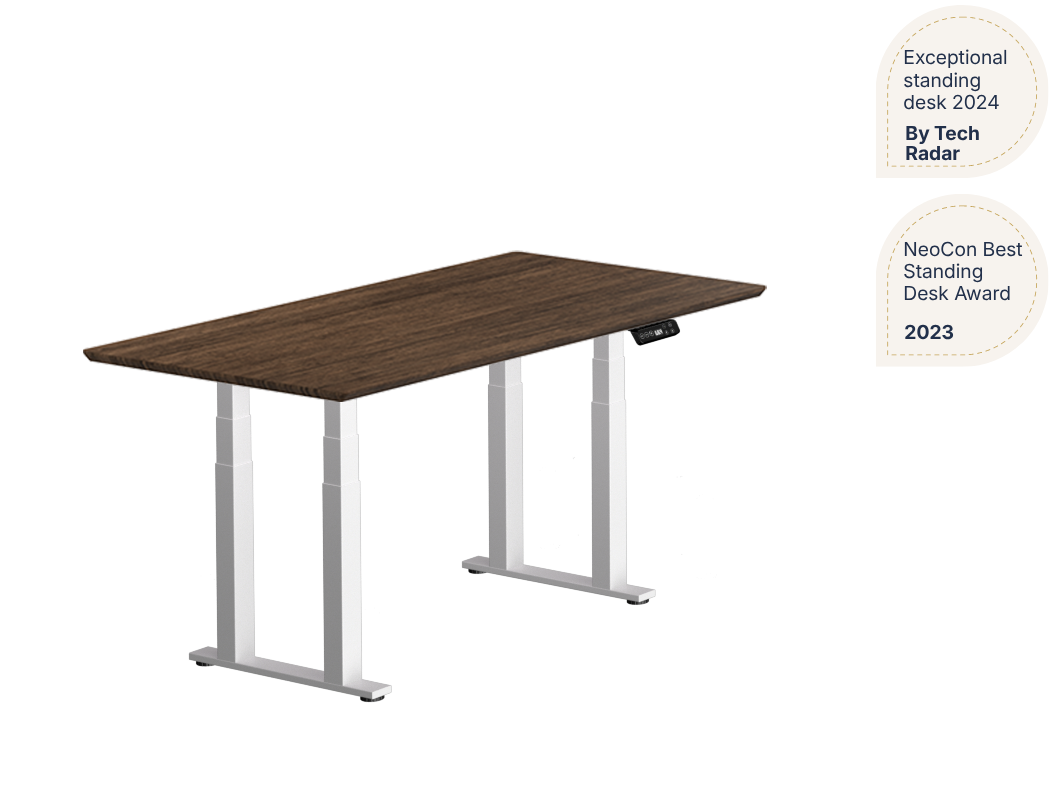 4-leg Standing Desk — Bamboo (E7 Plus)