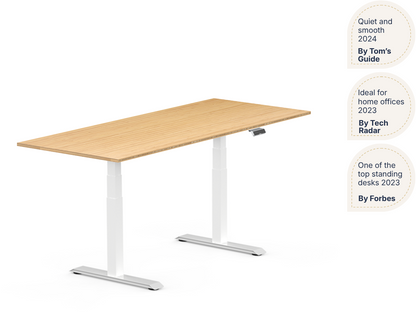 Pro Plus Standing Desk — Bamboo (E7)