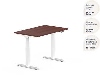 Pro Plus Standing Desk — Solid Wood Texture (E7)