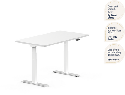 Pro Plus Standing Desk — Solid Wood Texture (E7)