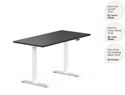 Pro Plus Standing Desk — Solid Wood Texture (E7)