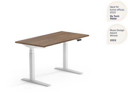 Premium Standing Desk — Solid Wood Texture (E7 Pro)