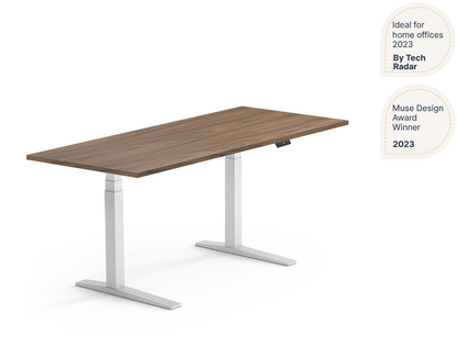 Premium Standing Desk — Solid Wood Texture (E7 Pro)